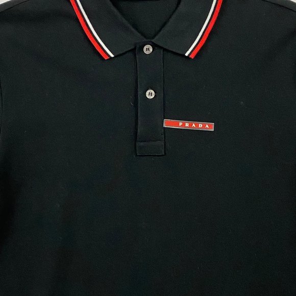 Prada Short Sleeve Polo Shirt - Picture 2 of 3